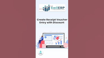 Create receipt voucher entry with discount #getswilerp #business #voucher