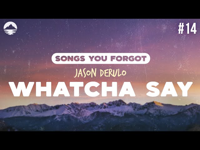 Jason Derulo - Whatcha Say | Lyrics class=