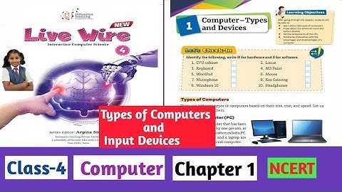  Computer-Types and Devices Class-4 Computer Chapter-1NEW Live Wire Book #shortvideo#ncert#computer