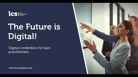 LCS digital credentials for practitioners