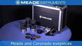 Meade and Coronado eyepieces