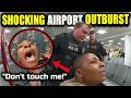 Airport Meltdown: Woman Bites Officer During Violent Arrest | Bodycam
