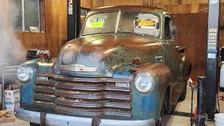 Restoring a 1949 Chevy 3800 for my Dad. Part 1