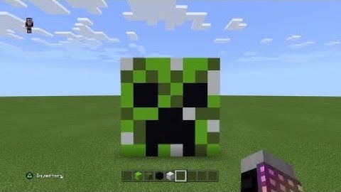HOW TO MAKE MINECRAFT CREEPER PIXEL ART