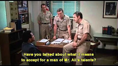 Muhammad Ali - clip from The Greatest (1977) starring Ali himself