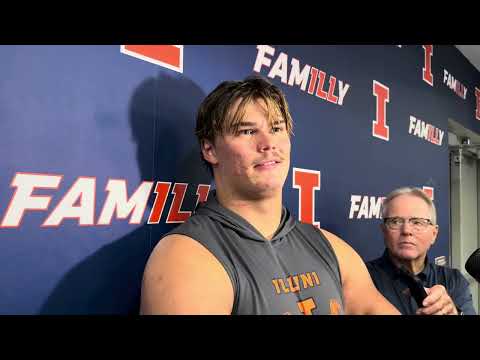 Duke week: Illinois defensive lineman Joe Barna