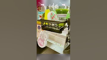 Giá Treo Vòi Đựng Đồ INOX Để Đồ Giẻ Rửa Chén Bát #treovorua #giatreo #inoxgiatreo