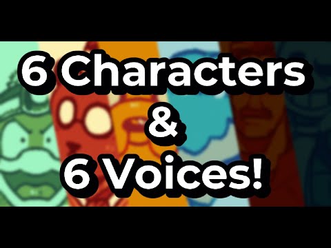VOICE & DRAW 6 CHARACTERS!