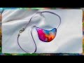 How to Create the Watercolor Paper Pendant, Part 2 by Ross Barbera