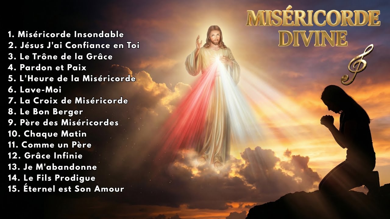 🕊️ LA MISÉRICORDE DIVINE : 2H de Prière pour Obtenir le Pardon et la Paix (Jésus j'ai confiance)