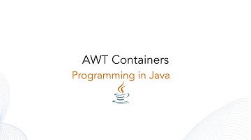 AWT Containers in java