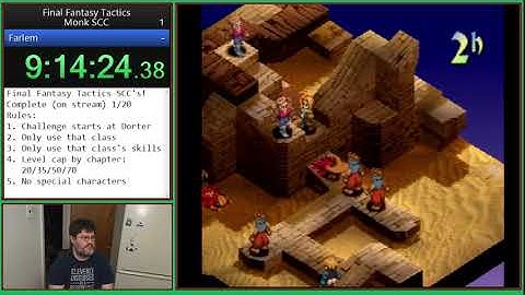 Final Fantasy Tactics SCC Playthrough #2 - Monk (Part 4 of 5)