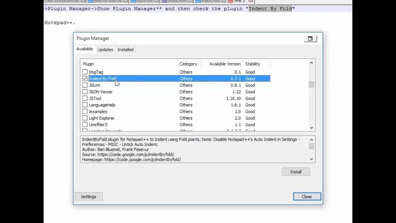 how to beautify code in notepad++ YouTube