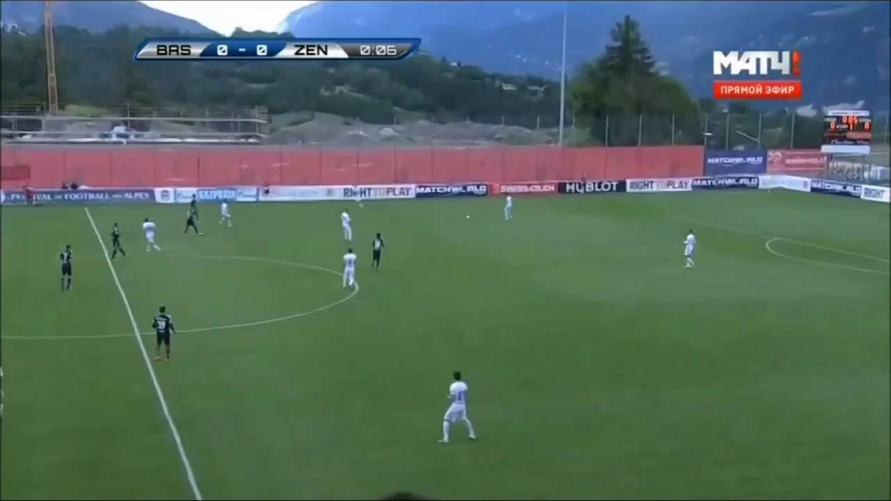 Зенит - Базель 4:1 видео