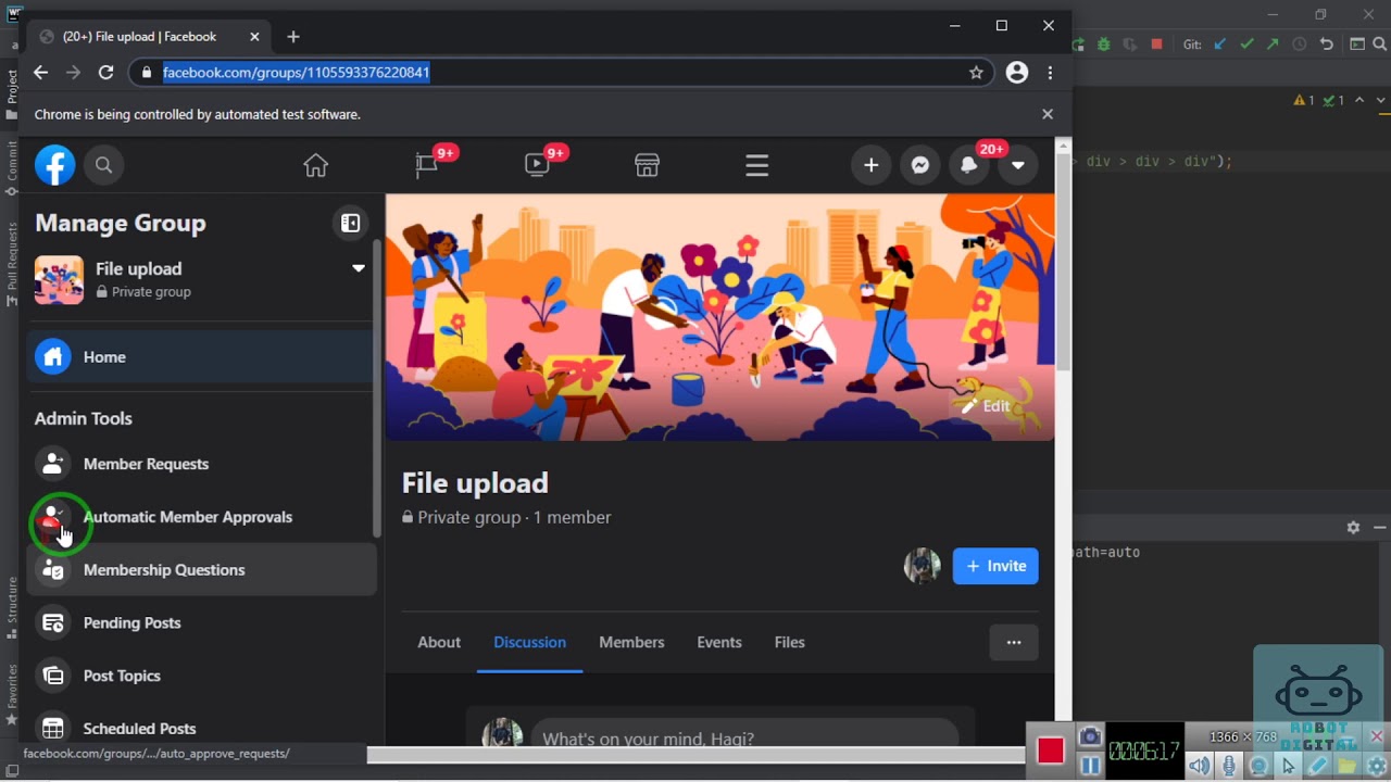 9. Cara Membuat Auto Post Group Facebook - Auto Post Facebook Cara Add Group Dan Page Facebook