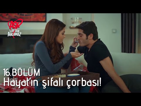 Hayat, Murat'a hasta bakıcılığı yaptı! | Aşk Laftan Anlamaz 16. Bölüm