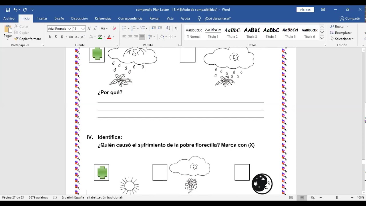 CLASE PLAN LECTOR 4TO GRADO - COMPRENSIÓN LECTORA:LA FLORECILLA Y LA ...