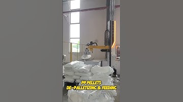 Depalletizing &Feeding 😎 #depalletizing #palletizer #automation #robot #columnpalletizer #stacking