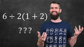 Math Prof answers 6÷2(1 2) = ? once and for all  ***Viral Math Problem***