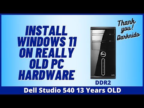 Install Windows 11 On 13 Year Old PC Hardware