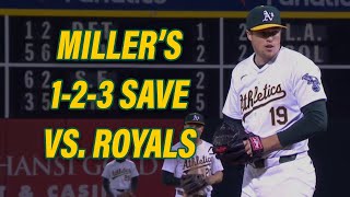 Mason Miller's 1-2-3 save vs. Royals | 6/19/24 | Oakland A's highlights