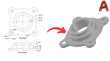 Creating Mechanical Coupling in AutoCAD 2023 More on  ⁨@gaugehowx ⁩