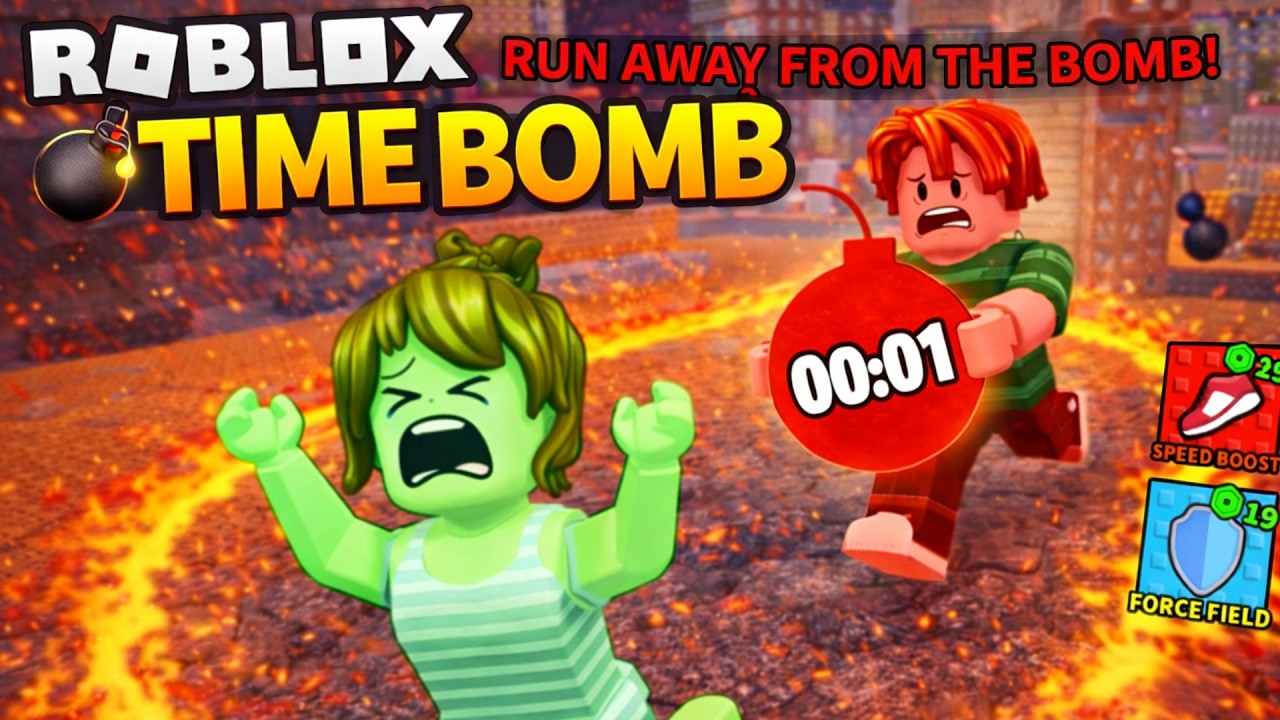 RUN FROM THE TIME BOMB Roblox Time Bomb Gameplay YouTube 