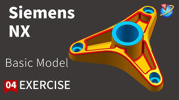 Siemens NX Tutorial for beginners,basic model exercise -004，Model-Mania-2020-Phase1-drawing