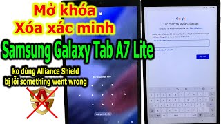 Mở khóa và xóa xác minh tài khoản Google máy tính bảng Samsung Galaxy Tab A7 Lite khi bị quên screenshot 4
