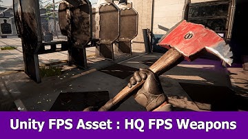 Unity FPS Games with the HQ FPS Asset