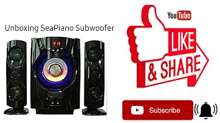 Unboxing   SeaPiano   SUBWOOFER
