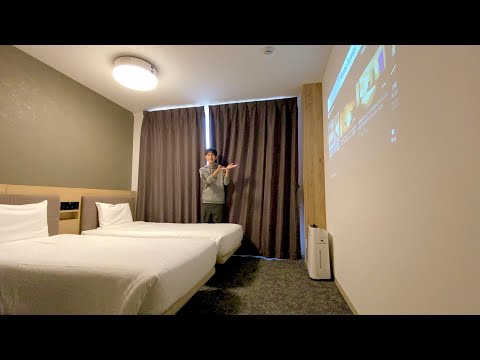 A New Hotel with a Big Screen, Hot Spring, and Robots! | Near Kansai International Airport