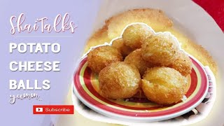 Potato Cheese Balls Quick and Easy | Quarantine Snack |Stay Home and  Cook #WithMe