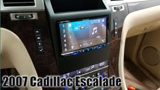2007 Cadillac Escalade radio removal