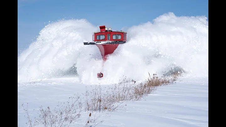 Powerful Trains Snow Plow Compilation 2018