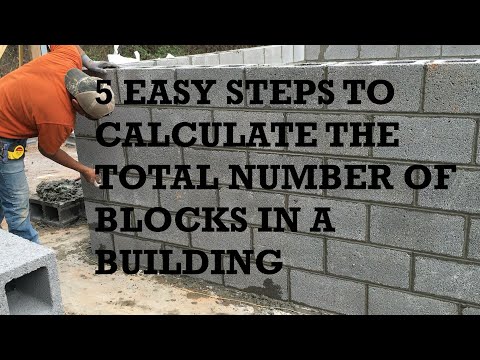 Video: Kiek blokų per dieną gali pakloti geras mūrininkas?