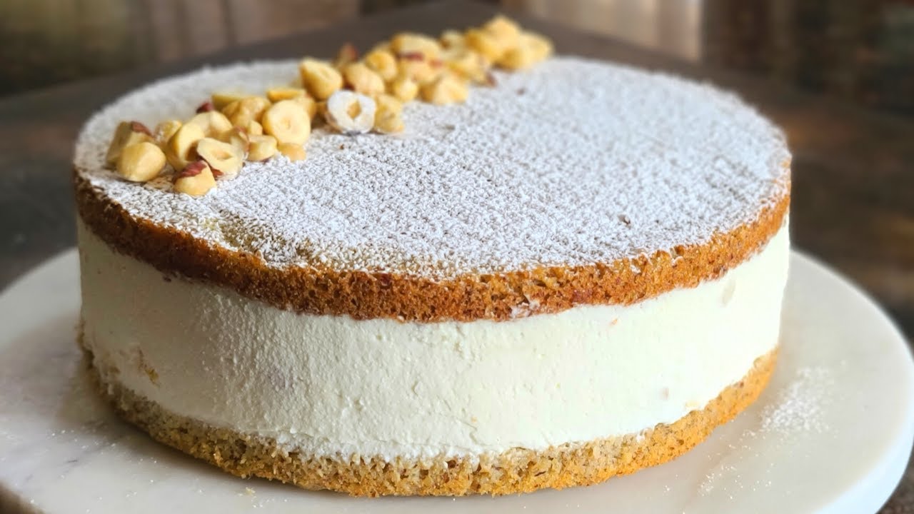 This Cake is Insanely Delicious! Airy Nut Cake, The Most Delicate Cream ...