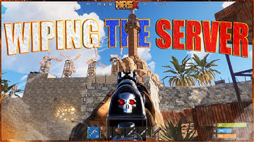 [Rust Eu Long]  WIPING THE SERVER (Highlights PvP+Raid+Counter)