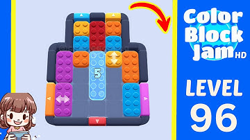 Color Block Jam Level 96 Solution Walkthrough