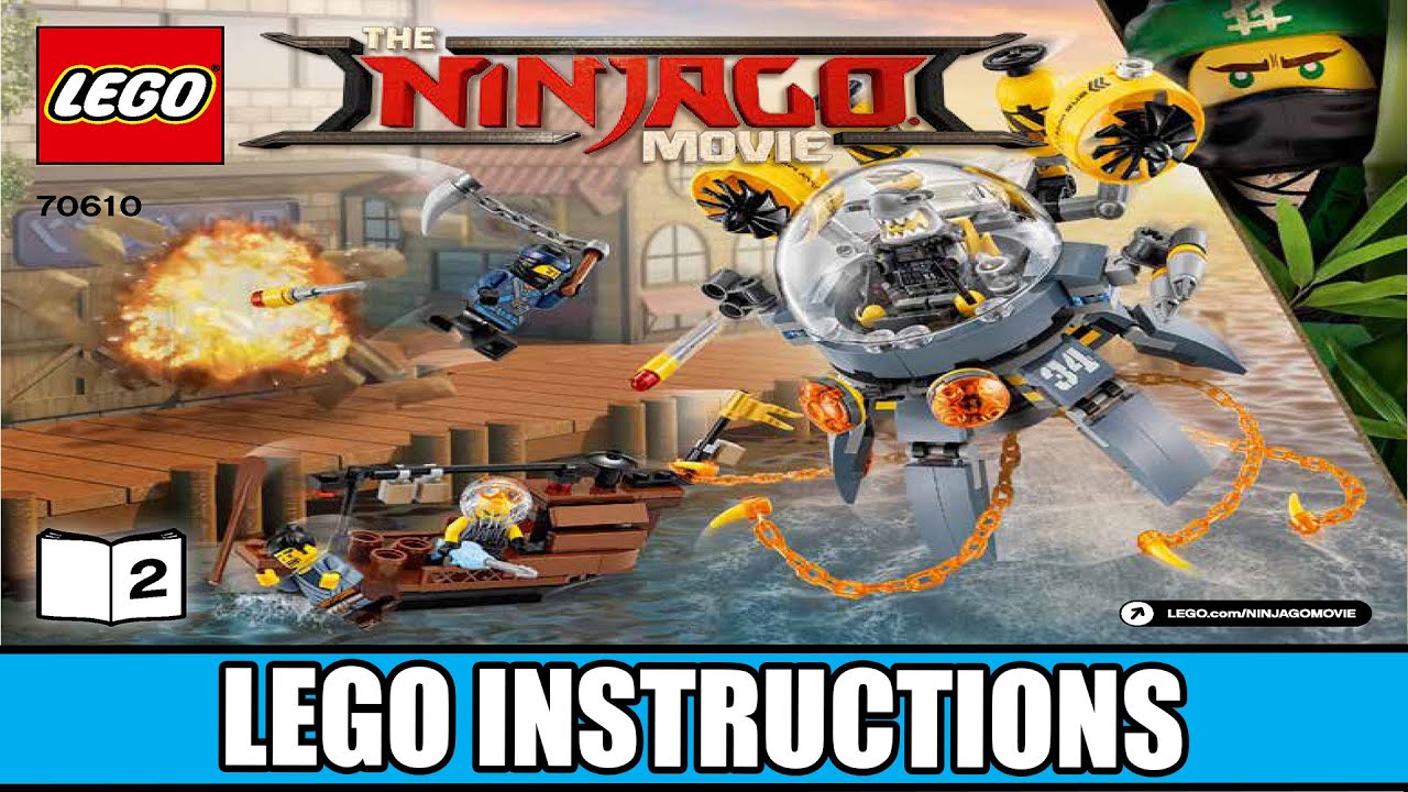 LEGO Instructions - The LEGO Ninjago Movie - 70610 - Flying Jelly