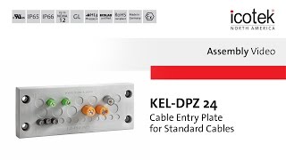Cable Entry Plate KEL-DPZ 24 | Assembly | icotek North America