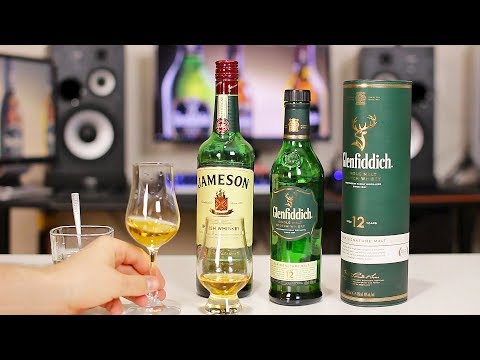 Glenfiddich 12 (Гленфиддик 12 лет) В чем отличие односолодового виски от купажированного ?