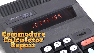 Commodore Calculator Repair