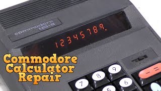 Ремонт калькулятора Commodore