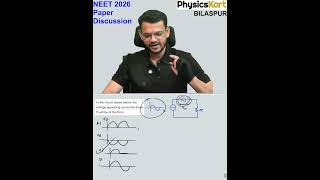 Diode Circuit Waveform 🔥 | NEET 2026 Physics Solution | PhysicsKart Bilaspur