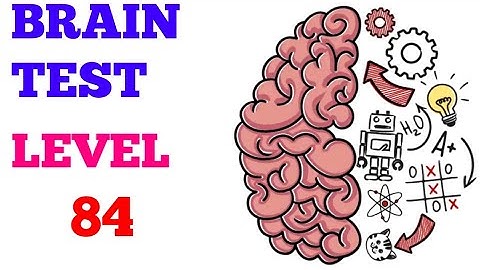 Brain test tricky puzzles level 84 solution or Walkthrough