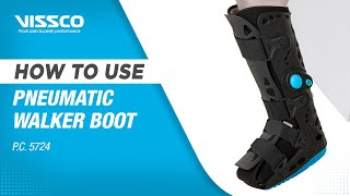 How to Wear & When to use Vissco Pneumatic Walker Boot