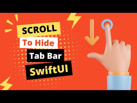 SwiftUI: Scroll to Hide Tab Bar - iOS 16 & 17 - Xcode 15