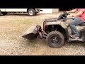 ATV Loader Bucket On Honda Rancher Swisher P/N 15714 and 10260