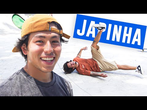 Desafiamos um MEDALHISTA OLÍMPICO! JAPINHA (Augusto Akio) GAME OF SKATE